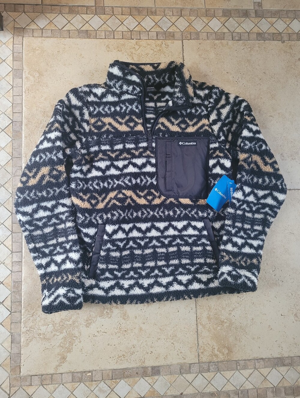 Columbia Women's Aztec Patterned Fleece Pullover